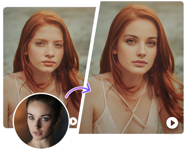 無料の動画フェイススワップ