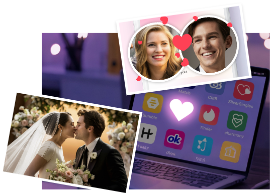 広告用AIキス写真